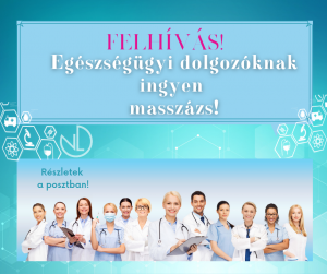 Ajándék masszázs eü dolgozóknak